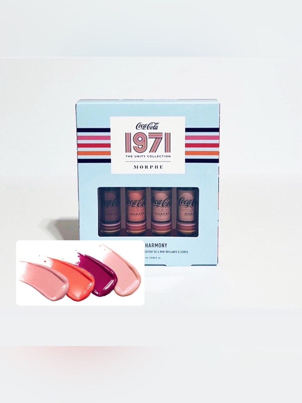 Coca-Cola X Morphe Lip Harmony 4pc Collection